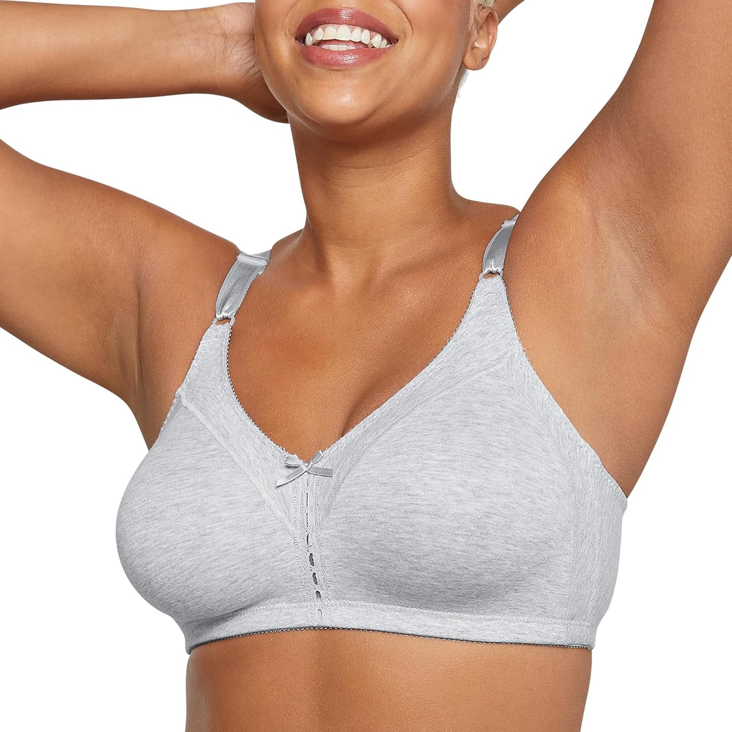 Bali Cotton Double Support Wire-Free Bra for Ultimate Comfort