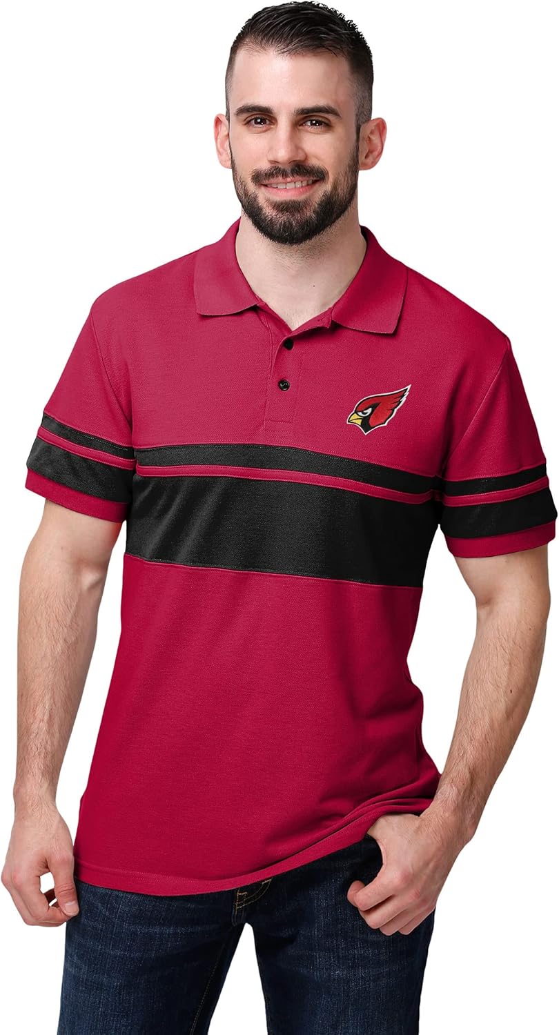 FOCO Men's NFL Team Logo Polo Short Sleeve Shirt Review