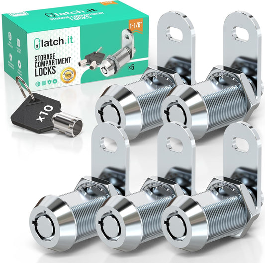 RV Storage Locks 5-Pack for Secure Compartment Protection
