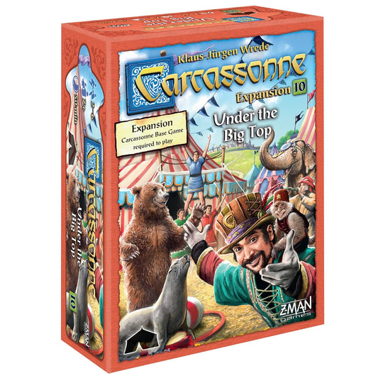 Carcassonne Under The Big Top Expansion for Thrilling Circus Fun