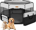 Dog Playpen Portable Pet Play Pen for Cats and Small Dogs - Foldable