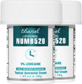 Ebanel 5% Lidocaine Numbing Cream 2-Pack - Fast Acting Pain Relief