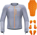 Mesh Motorcycle Shirt for Men with CE Level 2 Armor - All-Season Ride