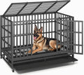Indestructible XL Dog Crate for Heavy Duty Use, 48 Inch Size