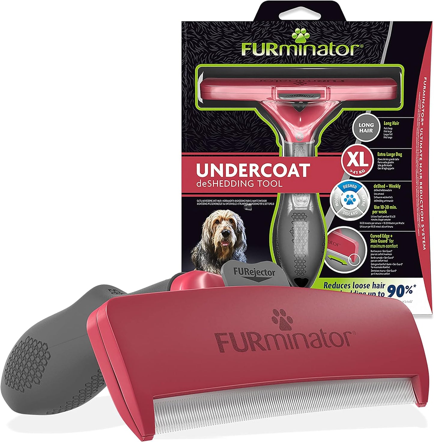 FURminator Undercoat deShedding Tool for Extra Large Dogs