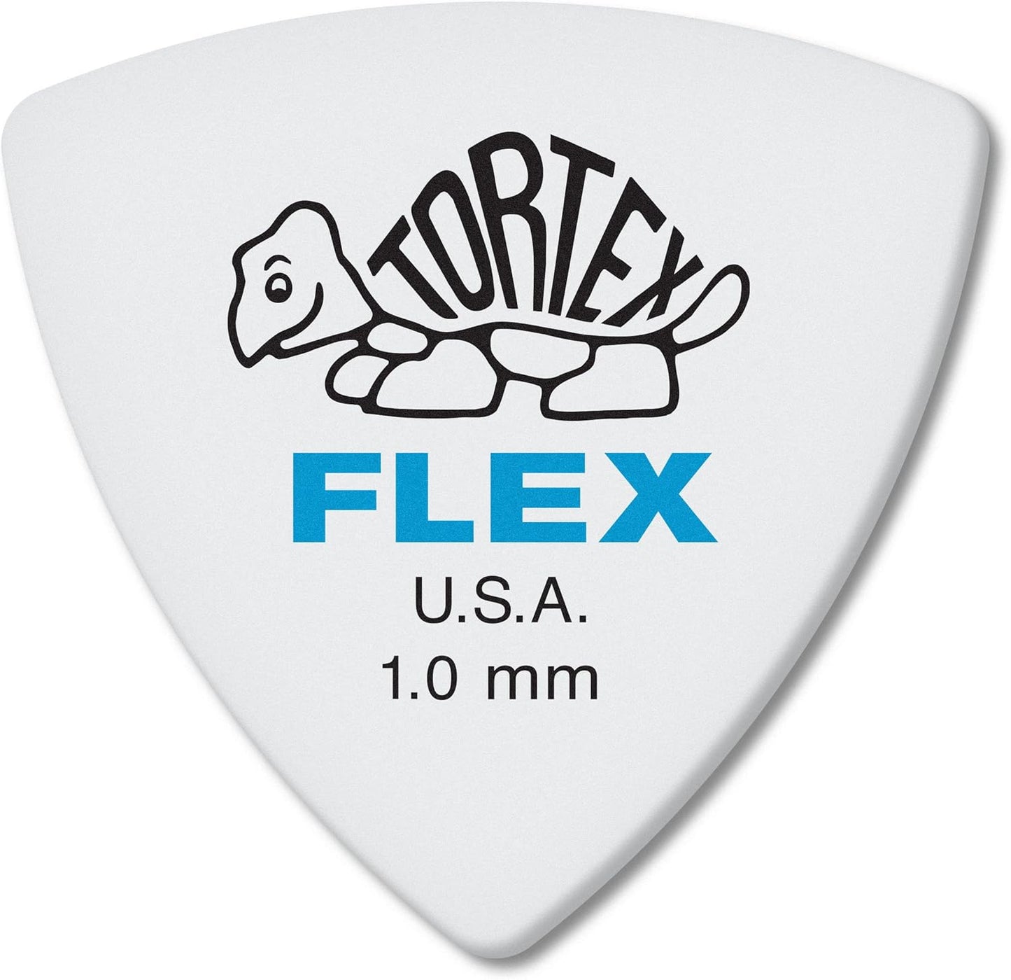 Jim Dunlop Tortex Flex Blue Guitar Pick-6 Pack for Precision Playing