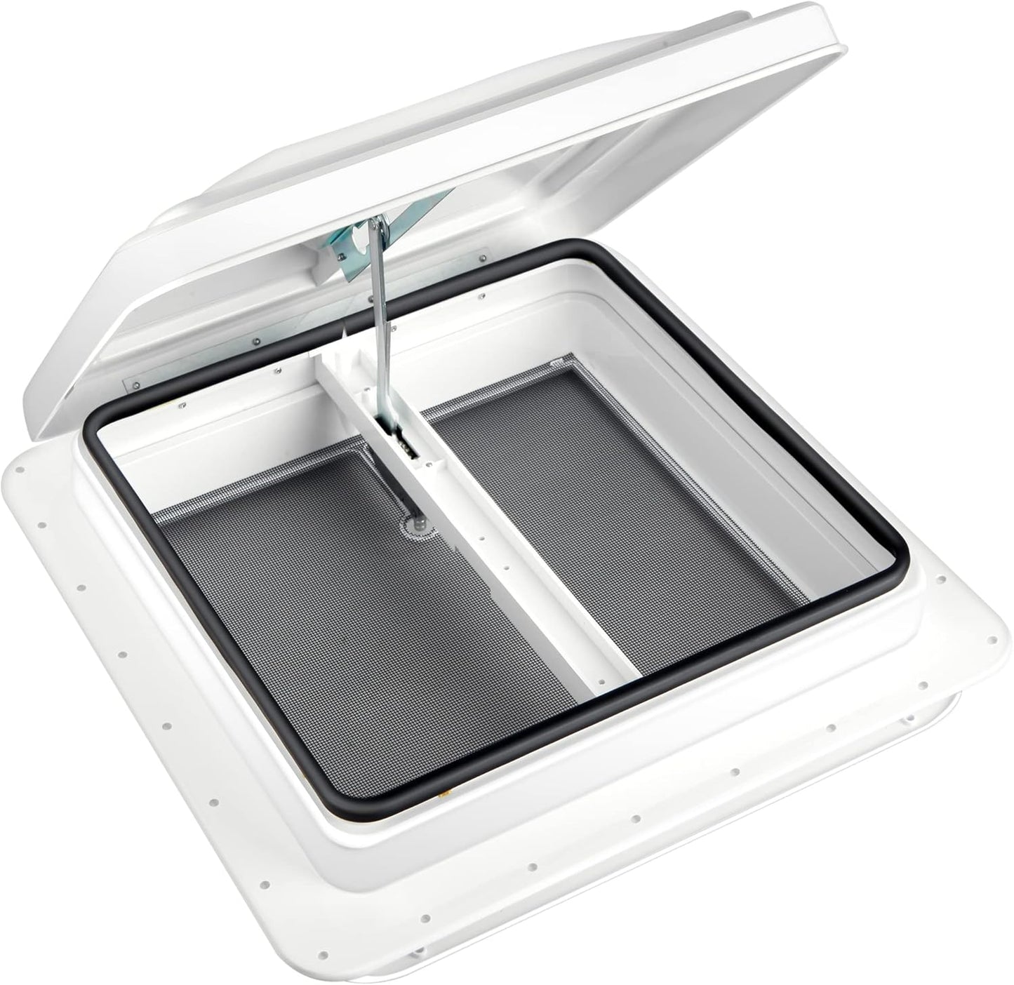 RV Roof Vent - Manual 14in x 14in for Trailers and RVs