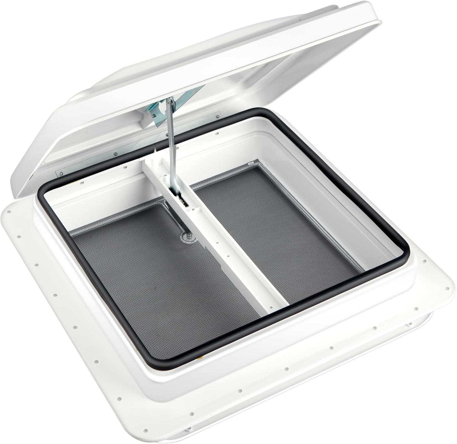 RV Roof Vent - Manual 14in x 14in for Trailers and RVs