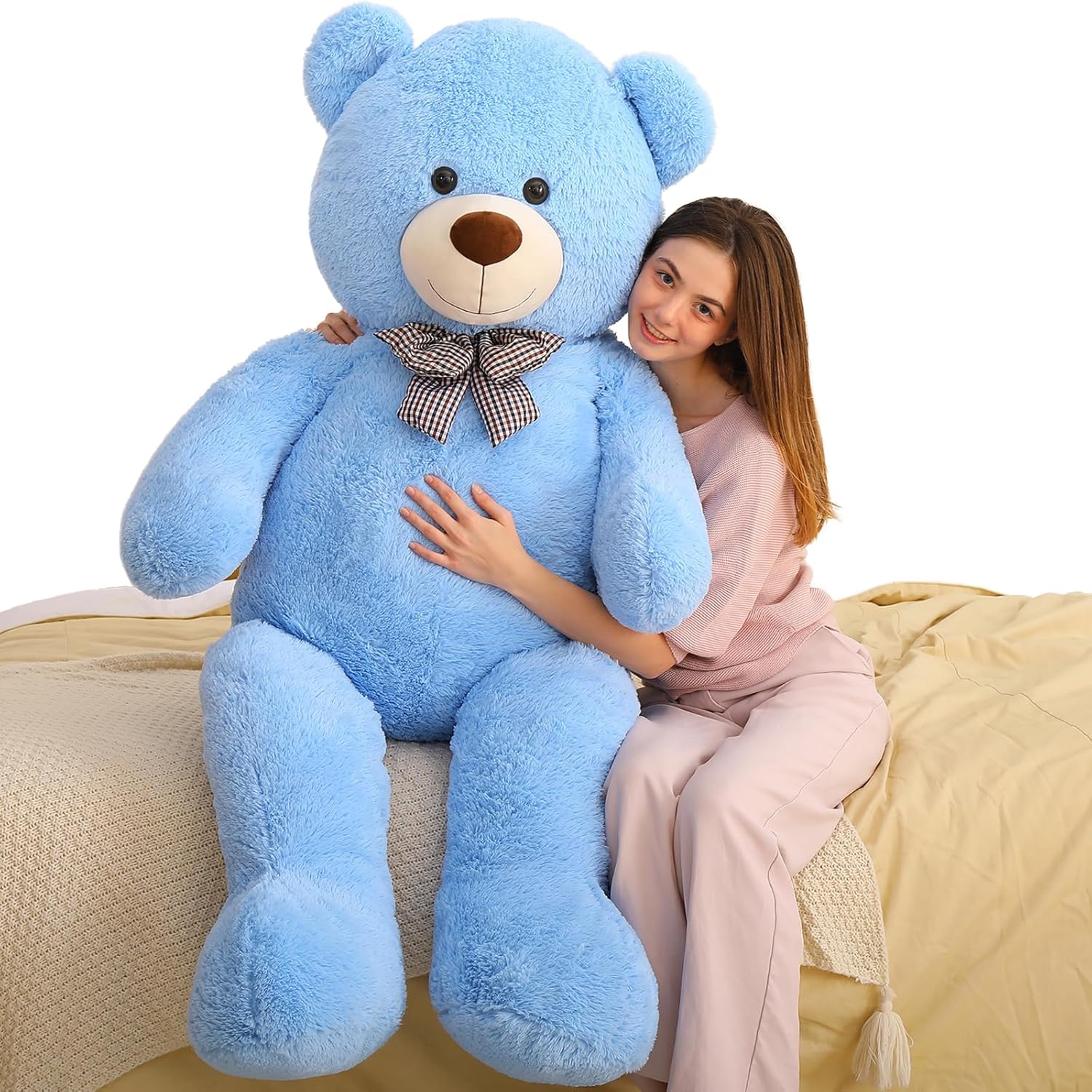 MaoGoLan Giant Teddy Bear Plush - Life Size 5 Feet Soft Gift
