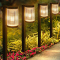 Solar Pathway Lights Outdoor 6 Pack - Bright, Weatherproof Path Lights