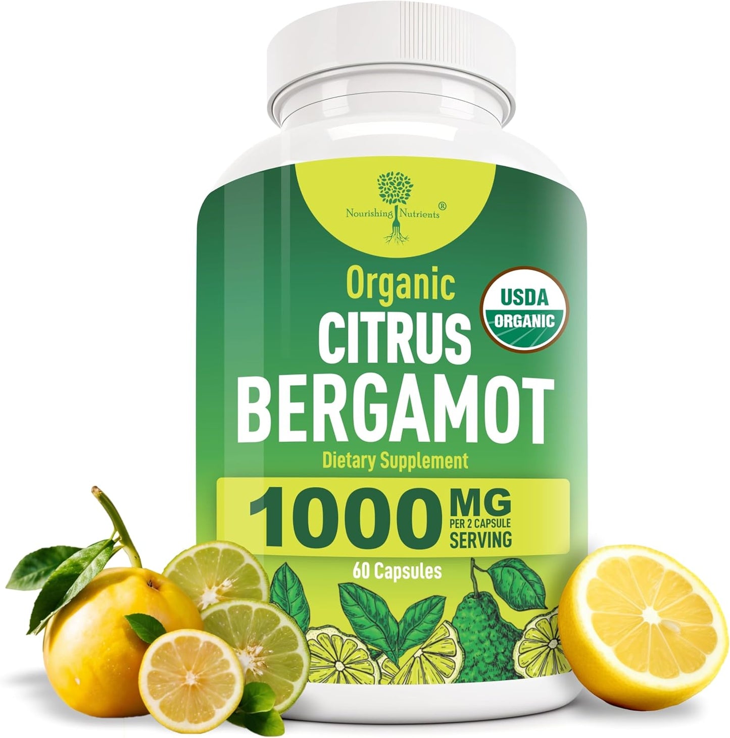 Organic Citrus Bergamot Supplement for Heart Health and Wellness
