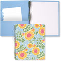 Sunflower Large Spiral Notebook College Ruled 11in x 9.5in - Durable