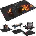 76X48in Grill Mats for Outdoor Grill - Heavy Duty Patio Protector