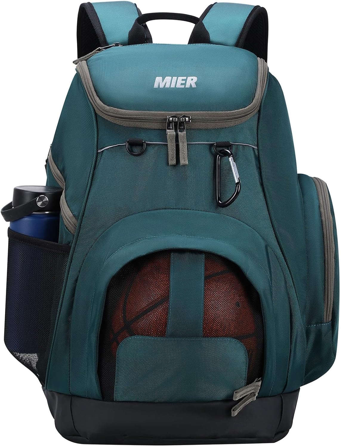 MIER Gym Backpack 40L with Ball Compartment & Shoe Storage