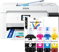 Cartridge-Free Super-Tank Printer with Sublimation Ink Bundle