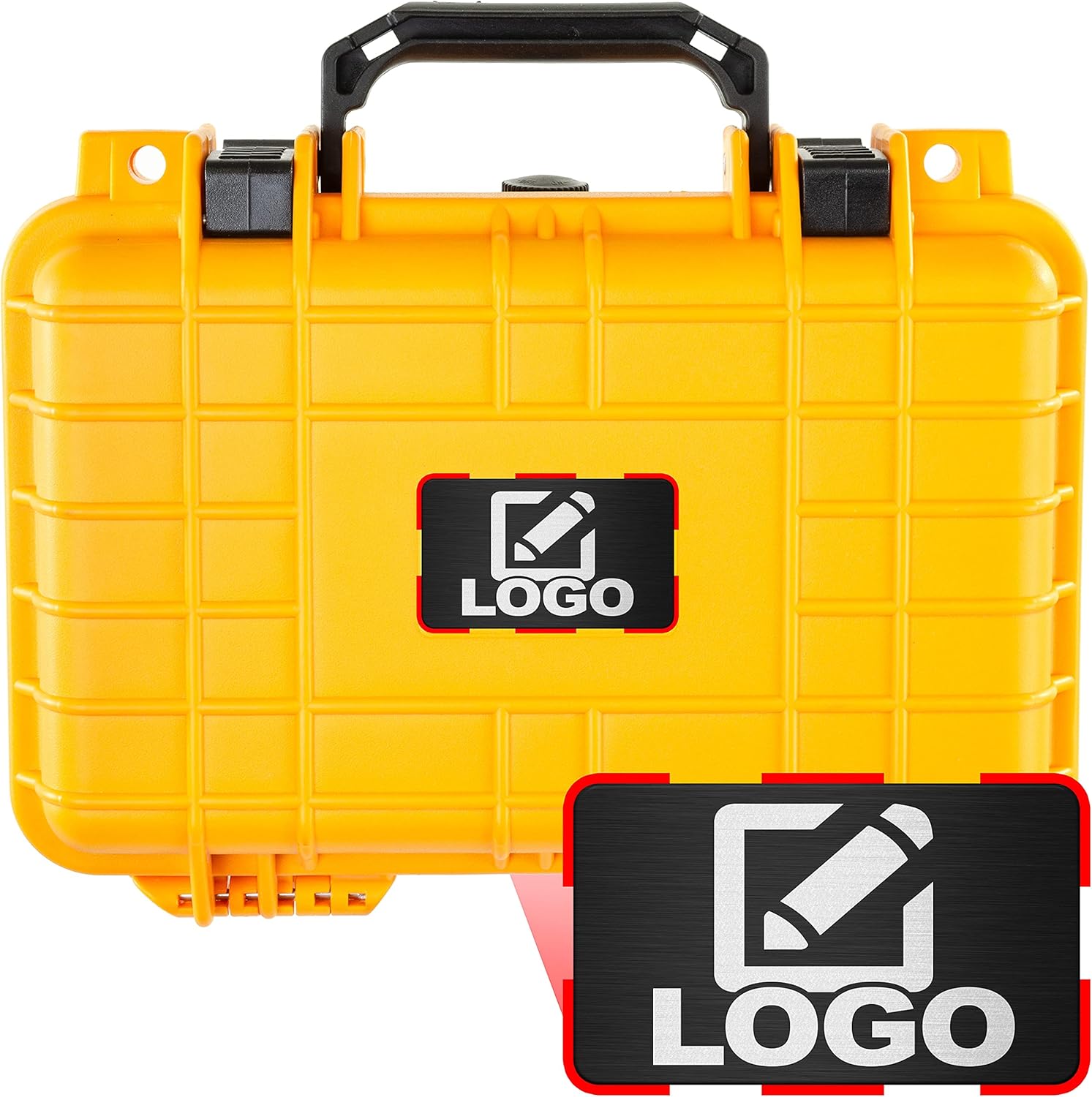 Eylar Protective Gear Hard Case - Waterproof Dry Box for Cameras