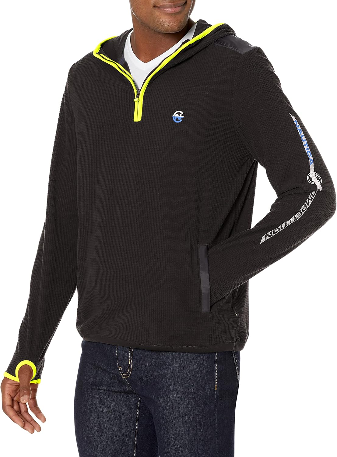 Nautica Eco-Friendly Quarter-Zip Hoodie