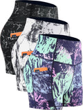 High Waist Athletic Shorts for Womens Yoga - Deep Pockets & Moisture