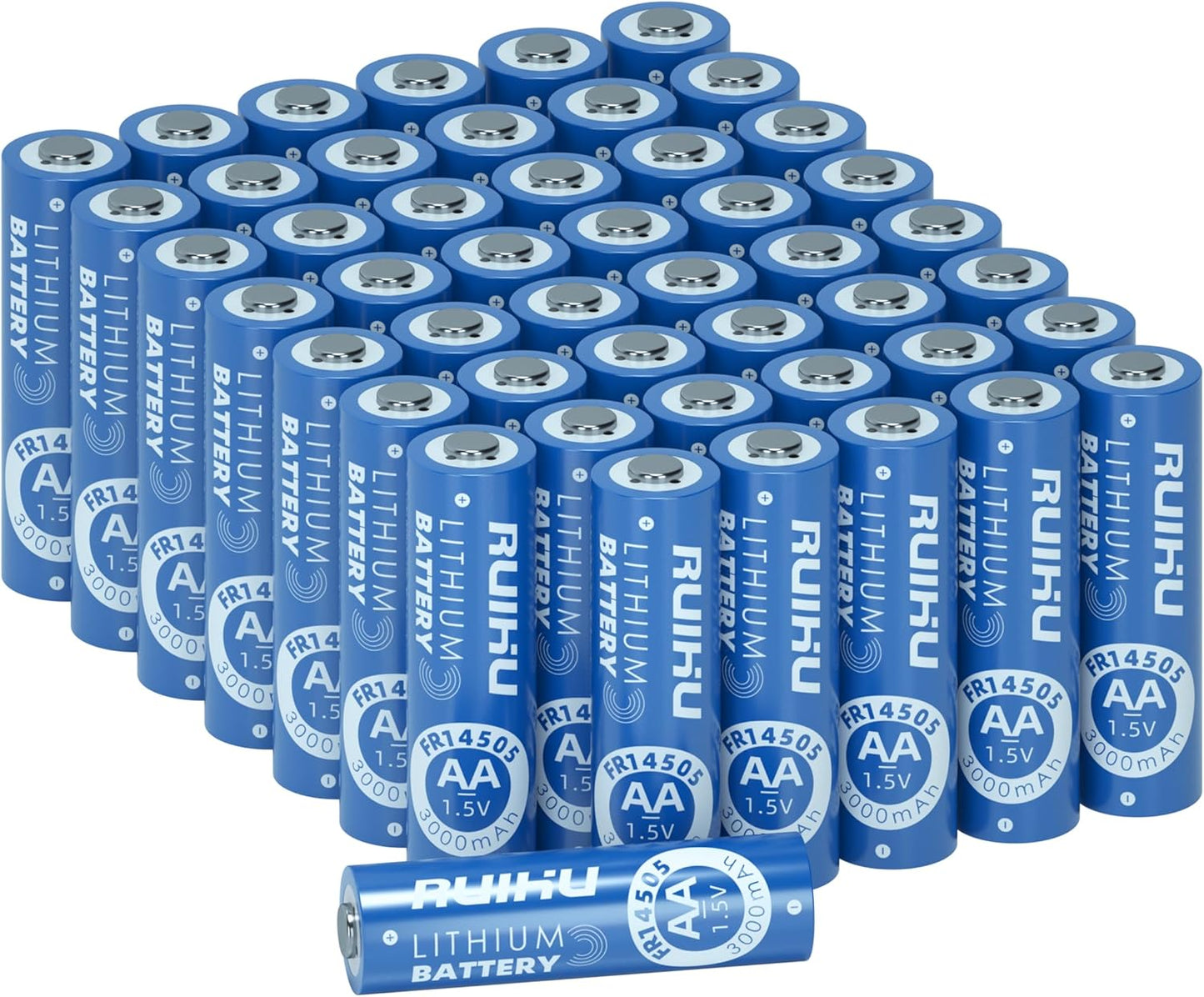 AA Lithium Batteries 48 Pack for Blink Camera Replacement