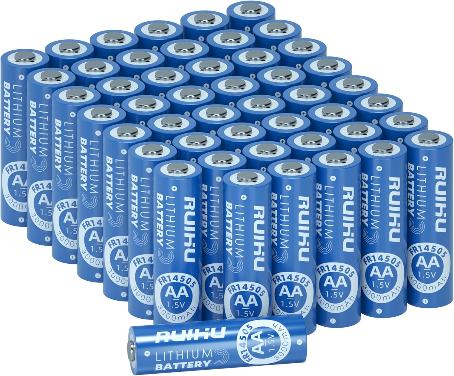 AA Lithium Batteries 48 Pack for Blink Camera Replacement
