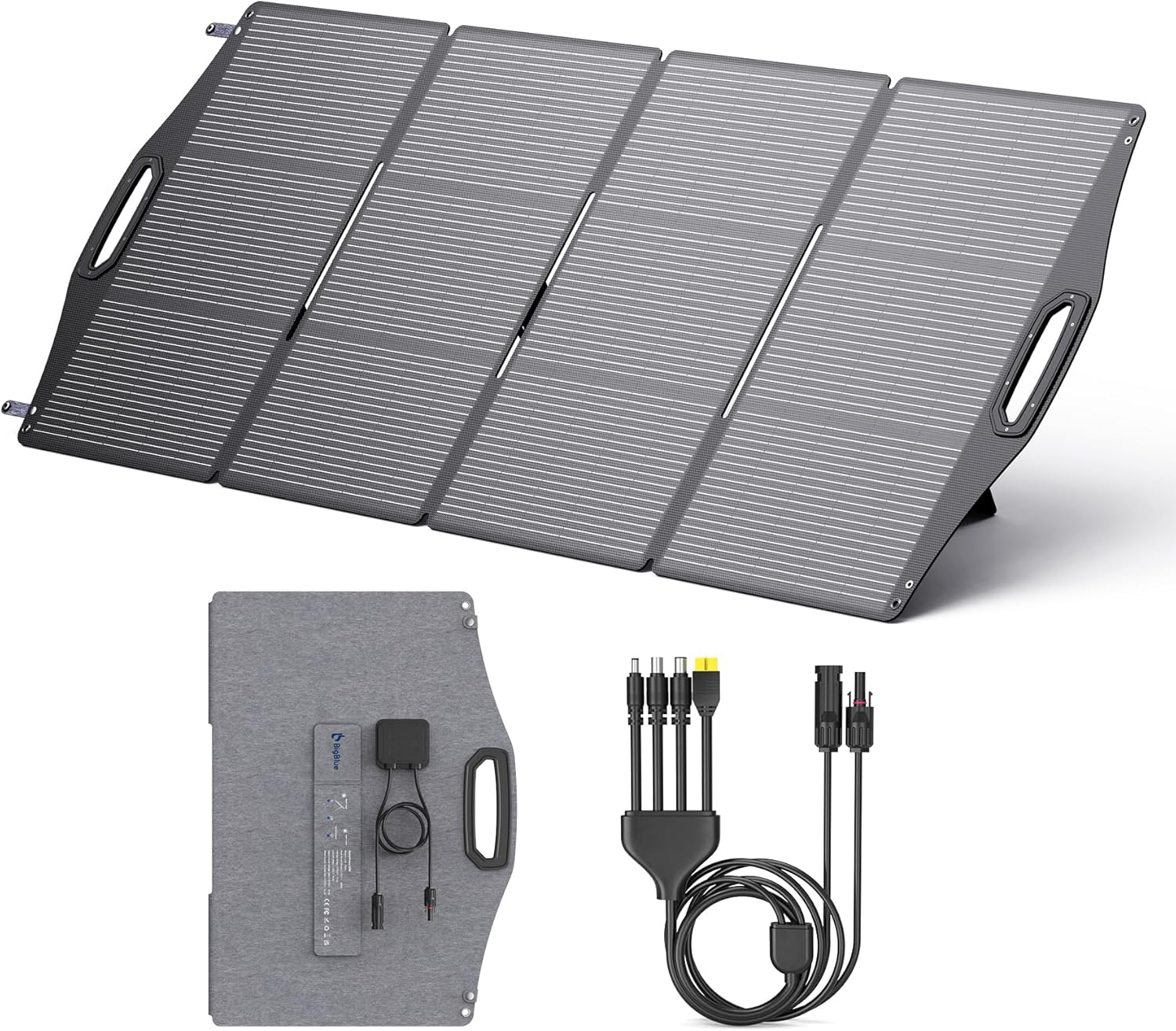 200W Solar Panel Charger for Camping, Portable and Waterproof