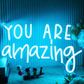 SYLHOME You Are Amazing LED Neon Light Sign for Room Decor