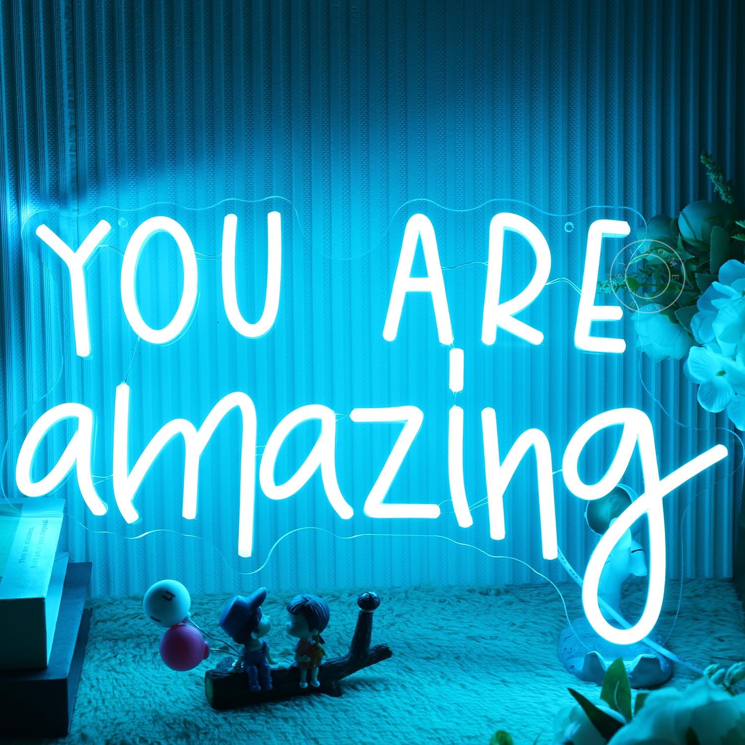 SYLHOME You Are Amazing LED Neon Light Sign for Room Decor