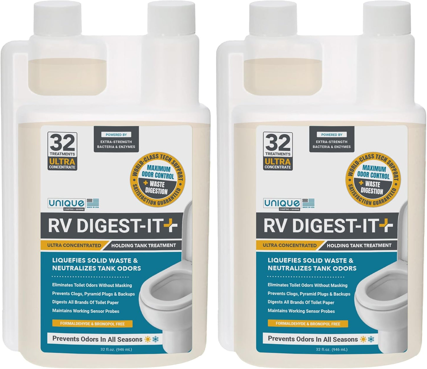 Unique RV Digest-It Ultra: Powerful RV Toilet Treatment