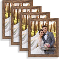 10x13 Picture Frame Set of 4 with Real Glass for Display