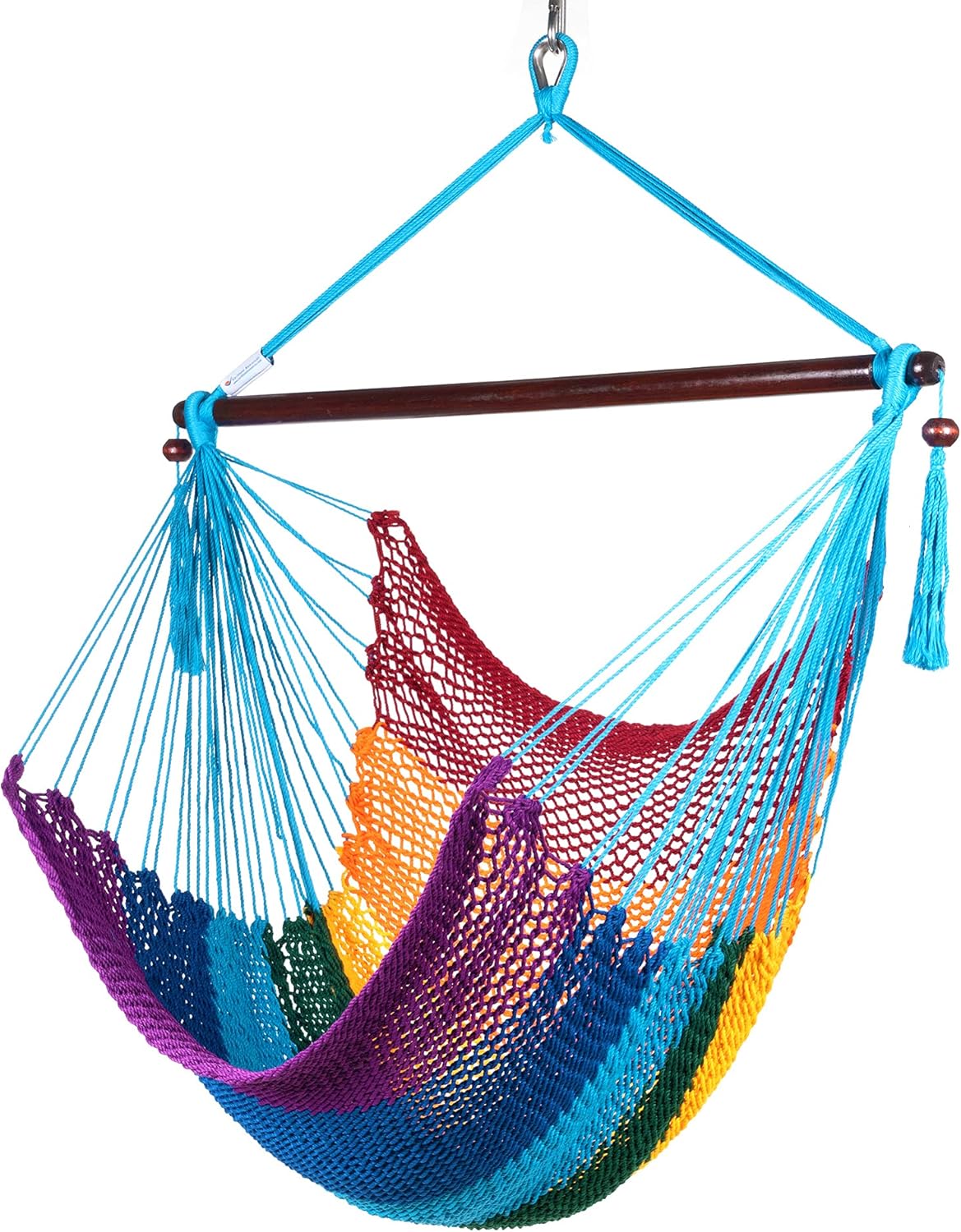 Relax in Style: Caribbean Hammock Chair - 40 with Footrest