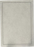 Cardboard Photo Folder for a 5x7 Photo Pack of 100 - Light Gray