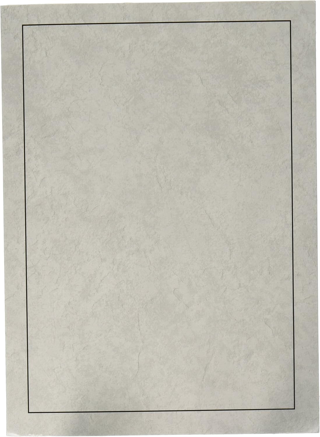 Cardboard Photo Folder for 5x7 Photos - Pack of 100 Light Gray
