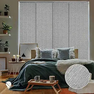 GoDear Design 99% Blackout Adjustable Sliding Vertical Blinds