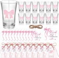 50 Sets Pink Bow Party Favors for Bridal Shower and Birthdays