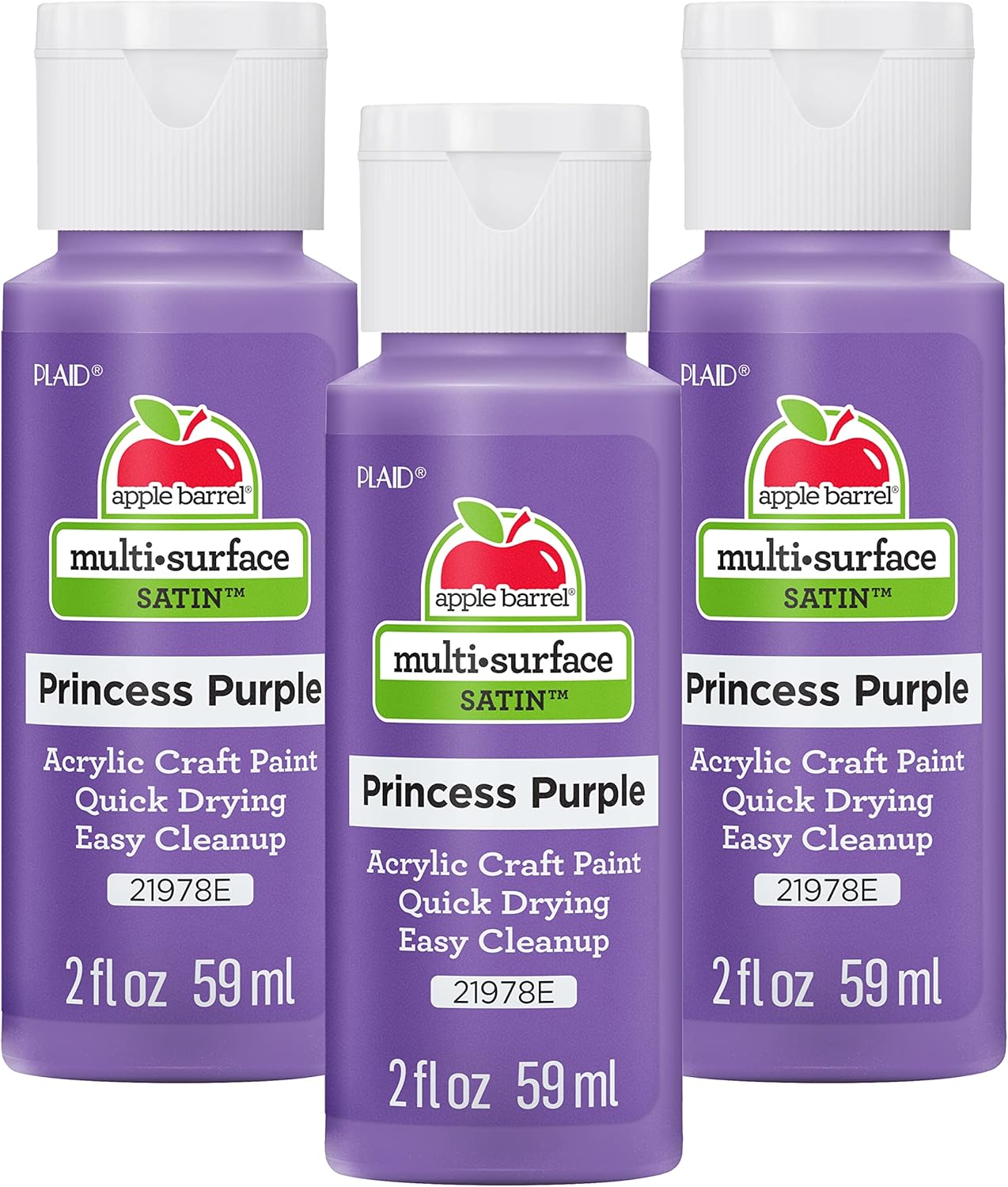 Vibrant Princess Purple Paint Set - Pack of 3