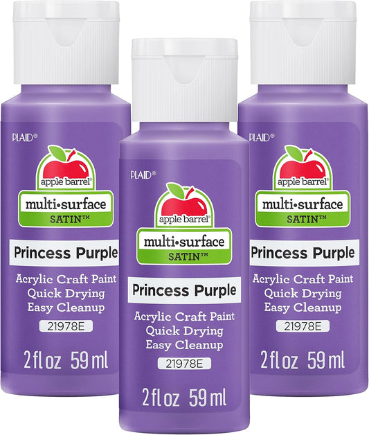 Vibrant Princess Purple Paint Set - Pack of 3