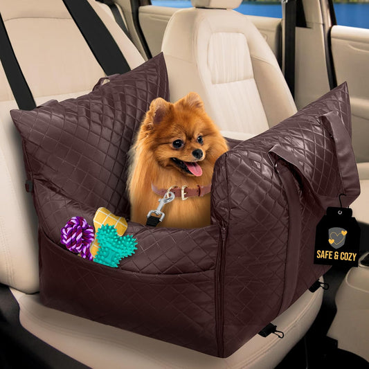 Waterproof Washable Dog Car Seat for Small Dogs | BLACK SWIFT