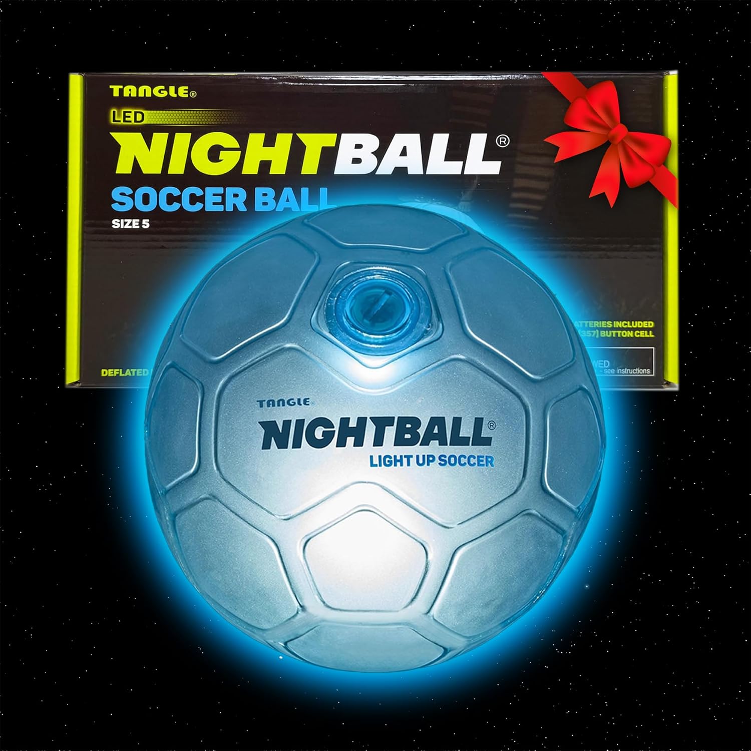 Nightball Light Up Soccer Ball for Kids - Glow Soccer Fun