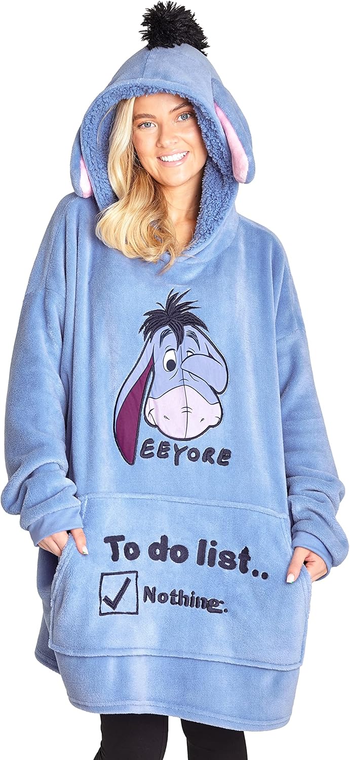 Cozy Disney Stitch Blanket Hoodie for Women - Perfect Gift Idea
