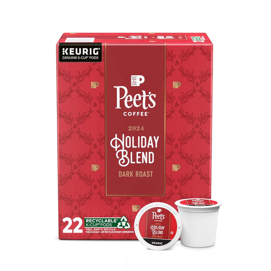 Peet's Dark Roast Holiday Blend K-Cup Pods