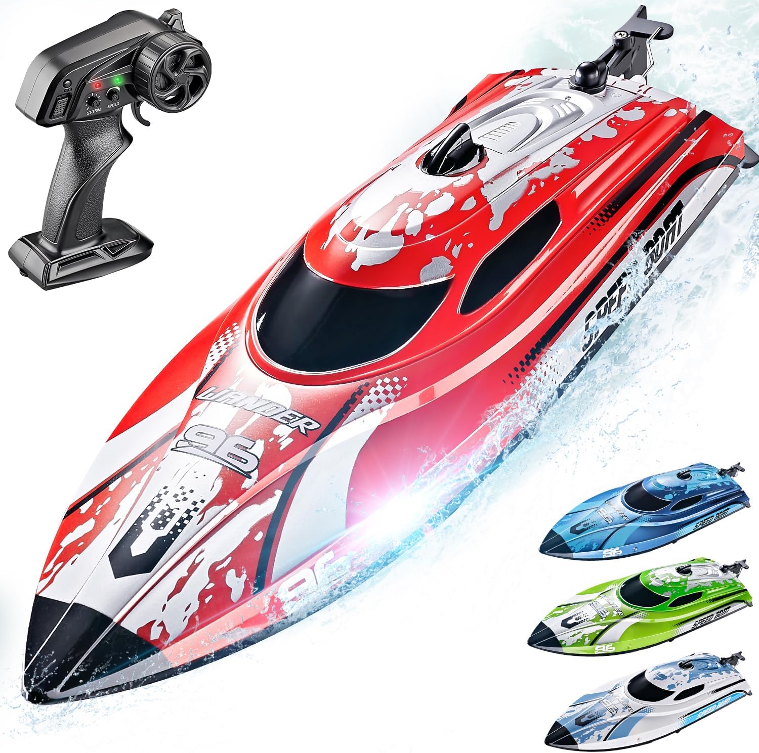 Fast 12 Inch Remote Control Boat for Kids and Adults Fun