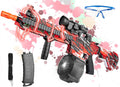 Gel Splat Toy Automatic Gel Splat Blaster with Goggles - High Capacity