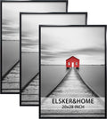 20x28 Picture Frame 3 Pack Black - Lightweight Sturdy Poster Frames