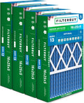 16x25x5 Air Filter MERV 13 Optimal Smoke & Allergy Defense - 4-Pack