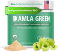 Amla Powder & Green Tea Superfood Supplement for Antioxidant Support