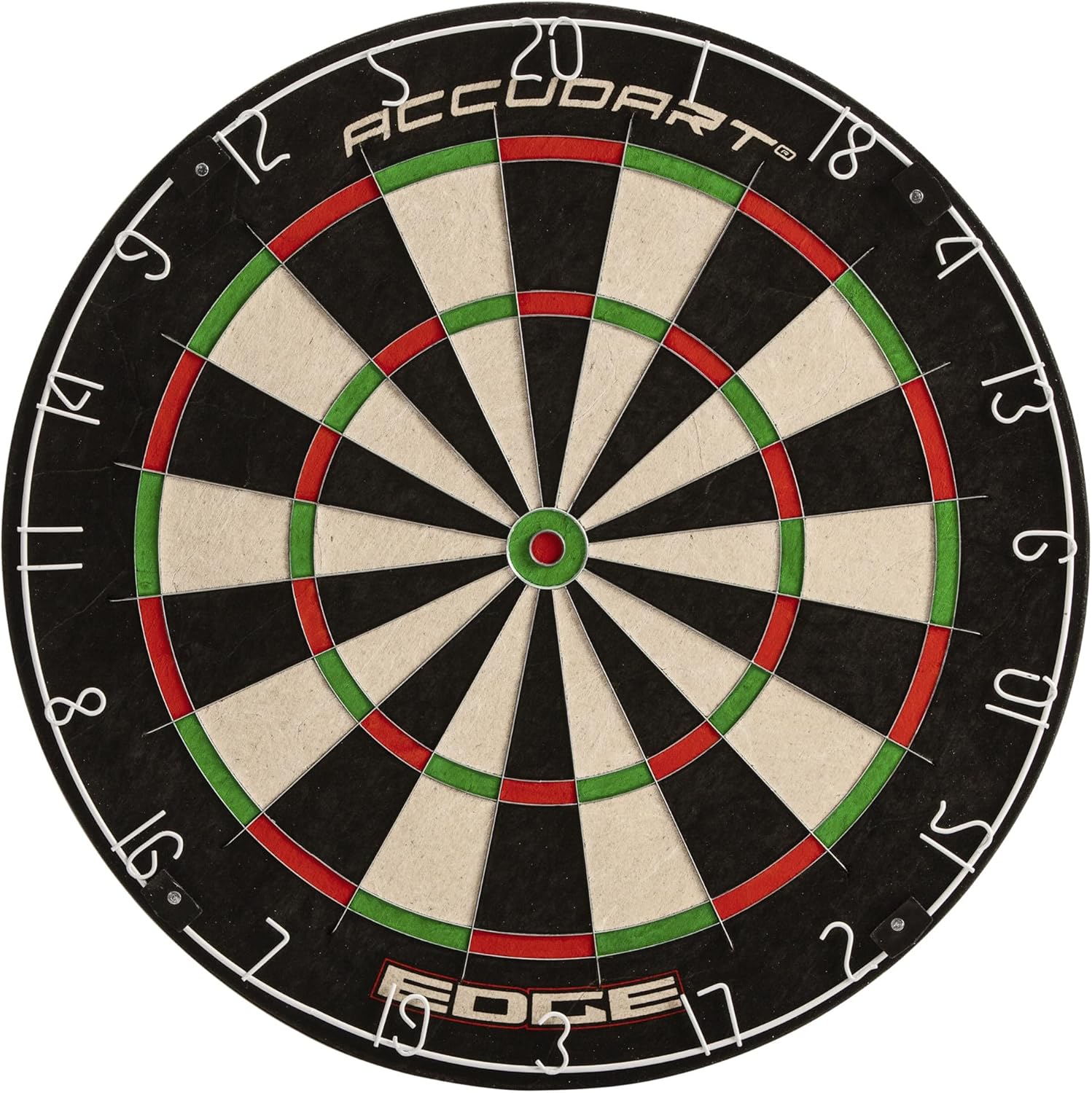 Accudart Edge Bristle Dartboard with Razor Thin Spider Design