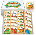 Dinosaur Cookies Individually Wrapped 24 Pack - Party Favor