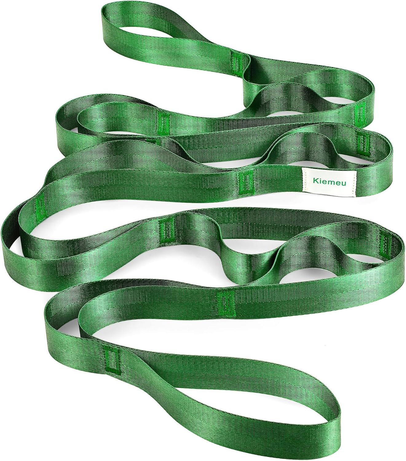 Kiemeu Stretch Strap for Therapy & Yoga - 8 ft x 1.2