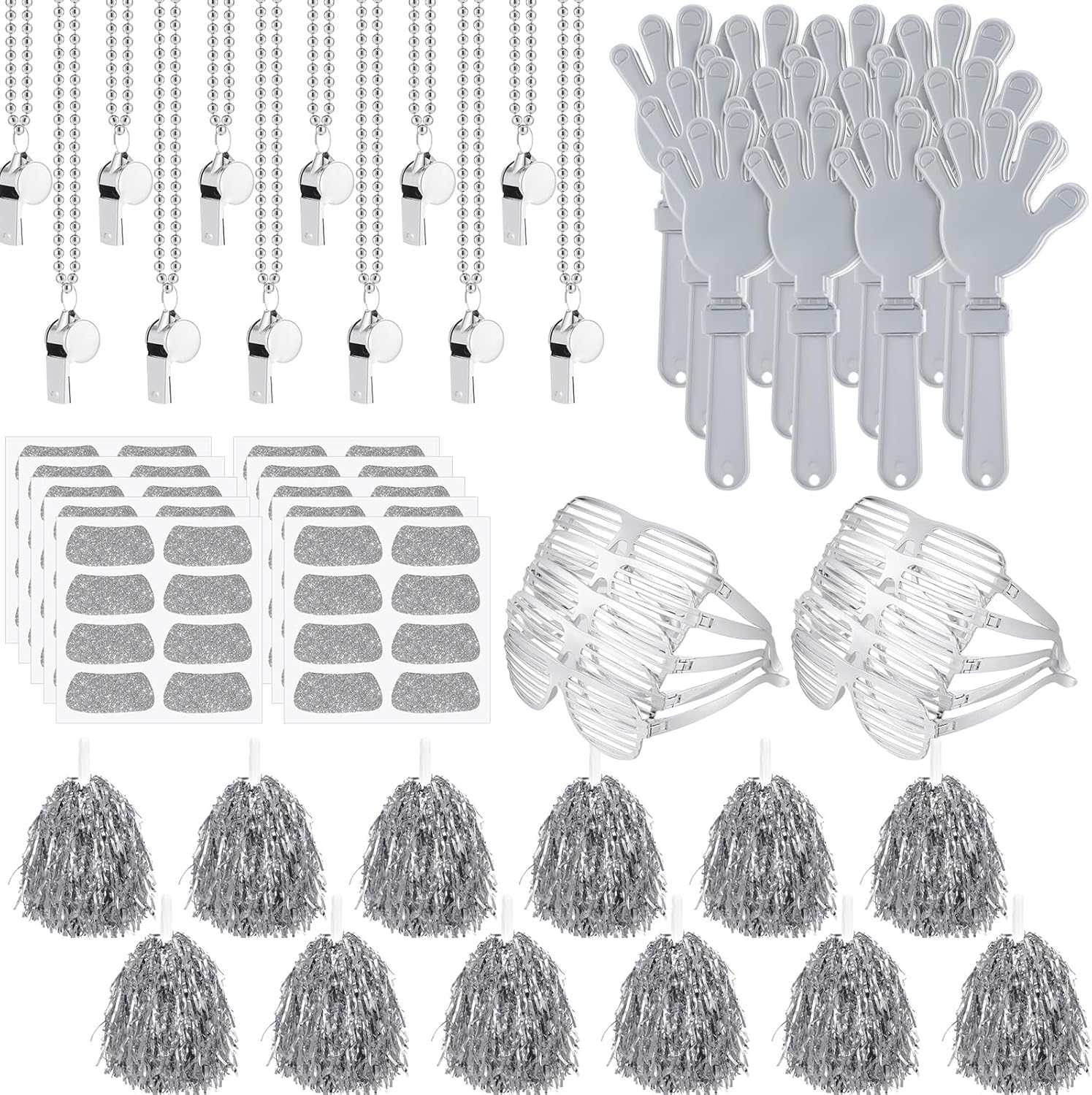 148 Pcs School Spirit Items for Team Spirit Week Activities
