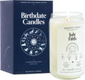 Birthdate Candles July 5 Cancer Scented Birthday Candle - Rose